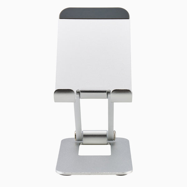 SIlver foldable phone stand aluminum
