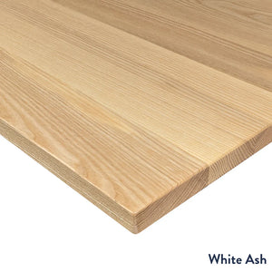 Desky White Ash Hardwood Desktop