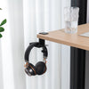 Black foldable headphone hanger 