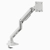 Desky heavy duty white ultrawide monitor arm