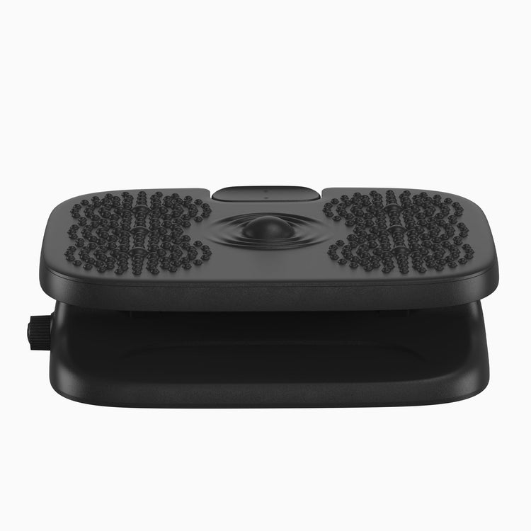 Heavy duty height adjustable ripple foot rest