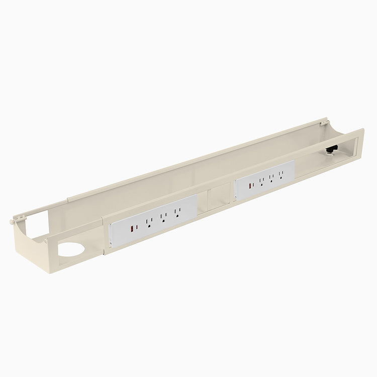 Desky Integrated Cable & Power Channel