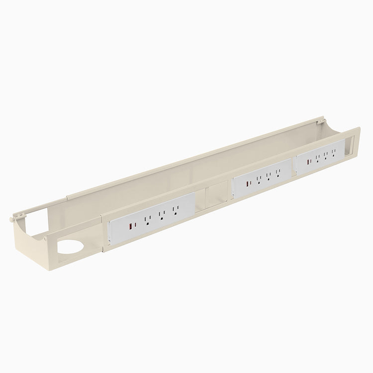 Desky Integrated Cable & Power Channel