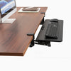 Desky Keyboard tray on desk 