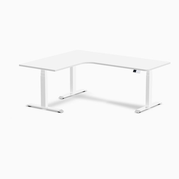 Desky L-Shape Curved Laminate Sit Stand Desk detail view 97