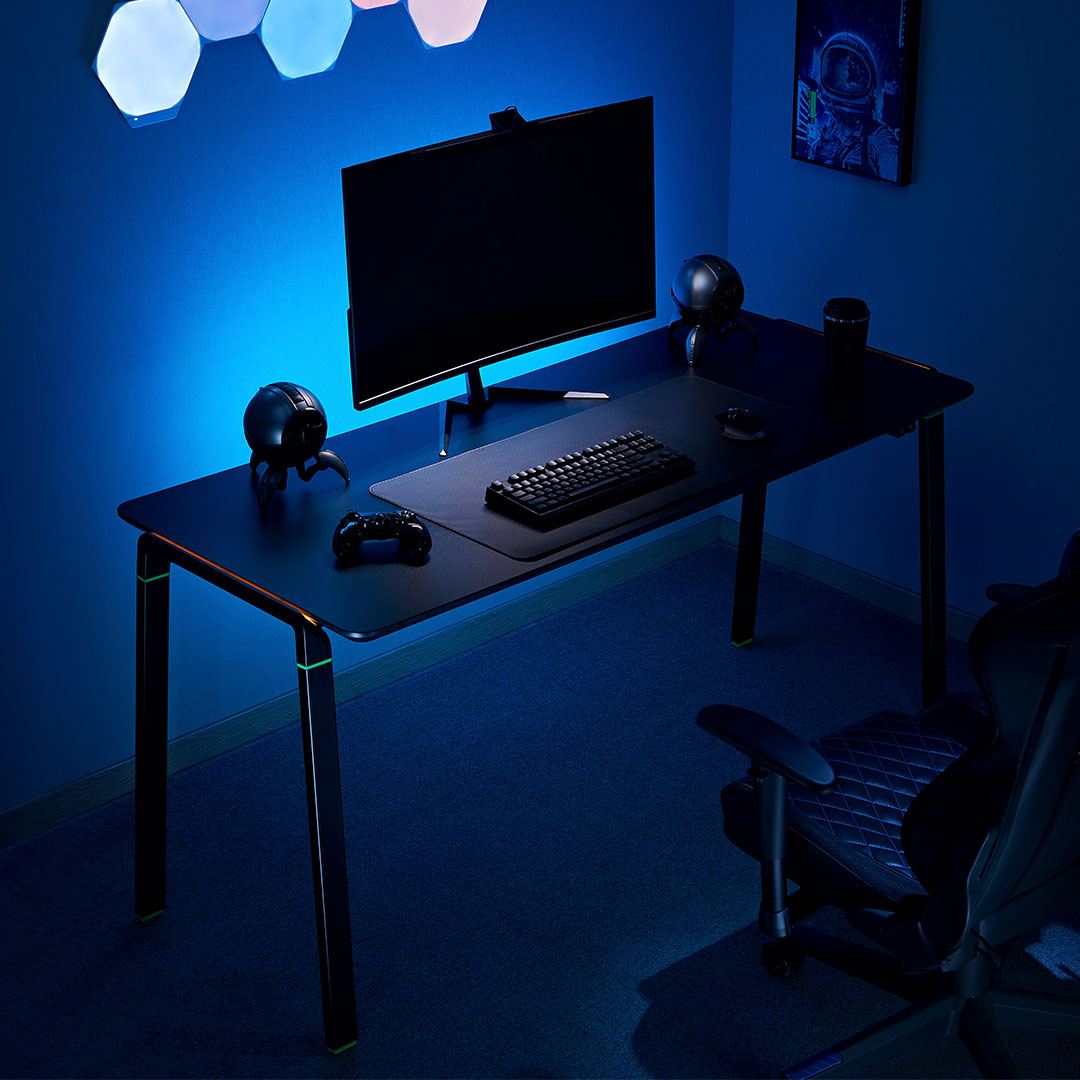 Led Gaming Desktop Desky RGB LED Gaming Desk - Desky Canada