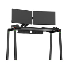 Desky RGB LED Gaming Desk gaming tray with port
