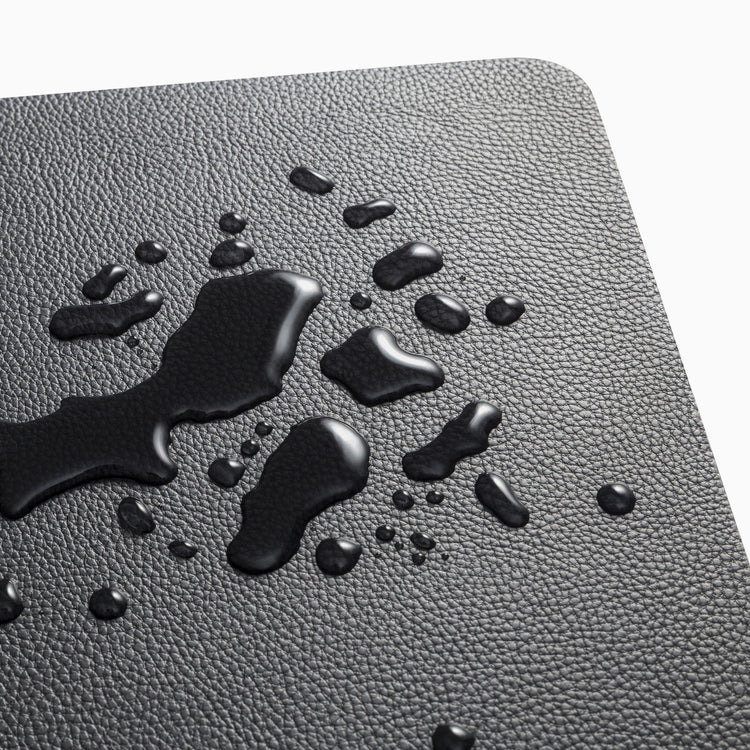 Desky leather desk mat water proof 