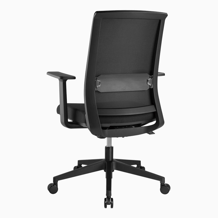 Low back mesh office chair adjustable ergonomic seating - Desky