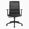 Low back mesh office chair adjustable height