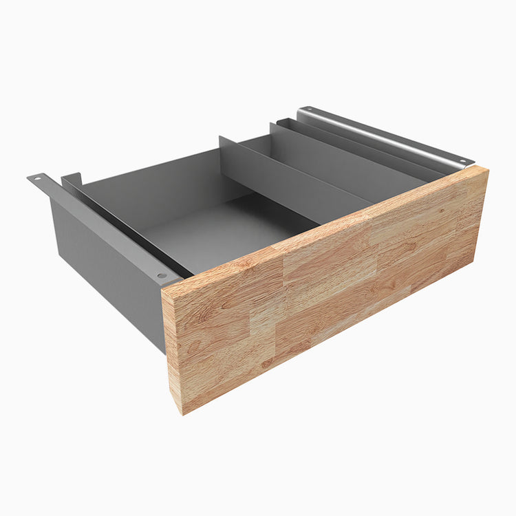 Minimal drawer space grey variant natural rubber