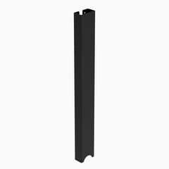 Desky dual magnetic cable management in black