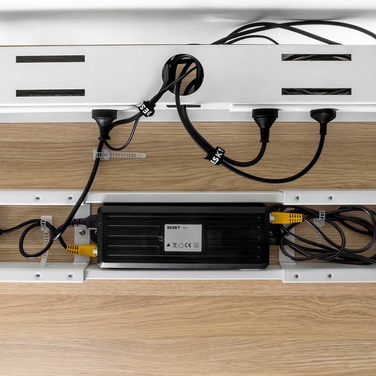 Desky Mini Cable & Power Tray
