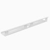 Desky mini cable and power tray in white no power