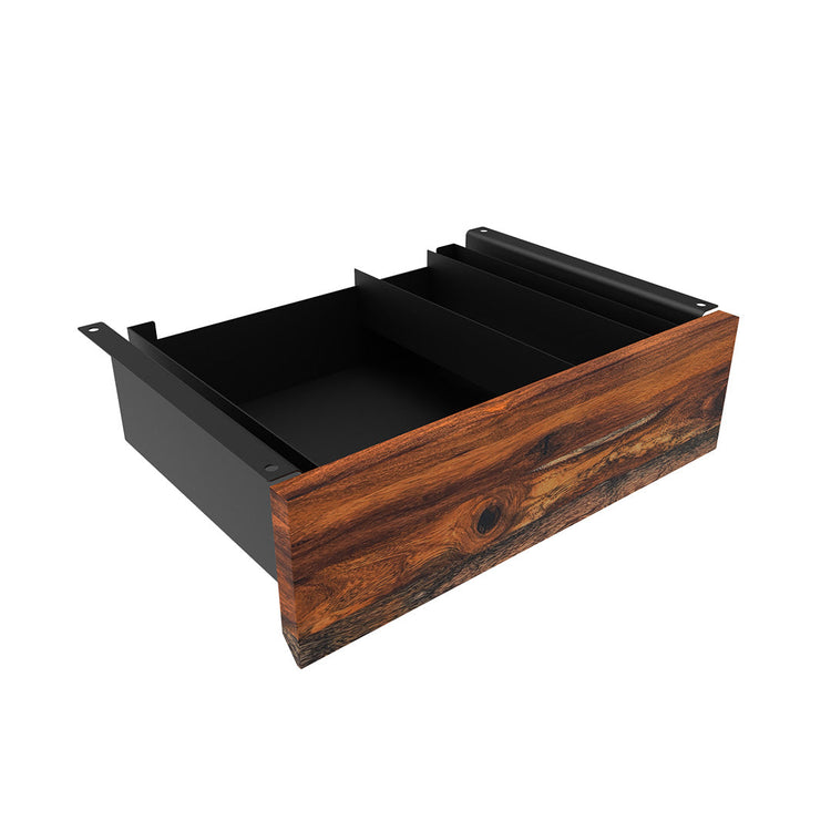 Desky Minimal Under Desk Drawer-Black-Pheasantwood - Desky Canada
