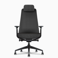 Pinnacle executive office chair matte black - Desky