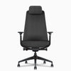 Pinnacle executive office chair matte black - Desky