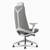 Pinnacle executive office chair light grey color - Desky