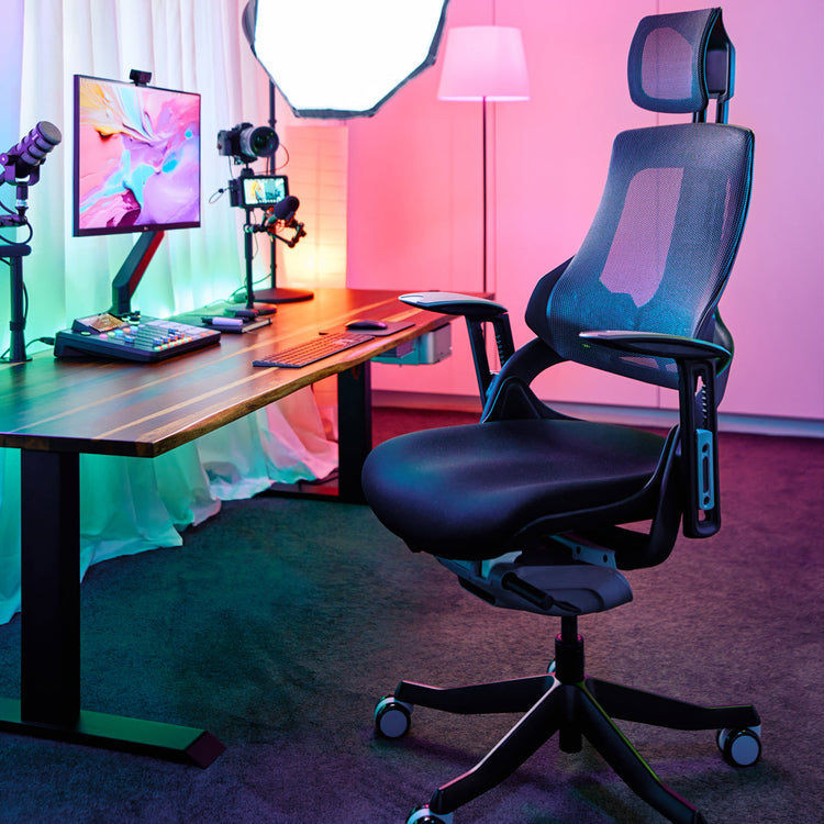 Desky Pro+ Ergonomic Chair Black-Desky®