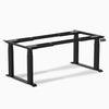 Desky quad sit stand frame in black