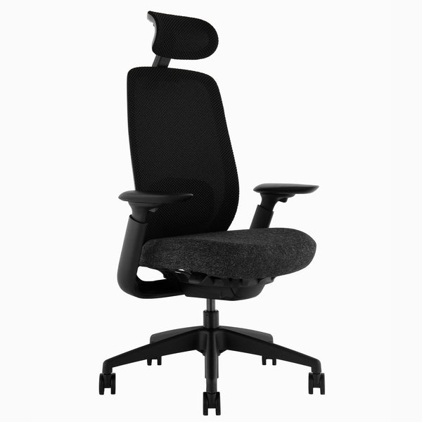Desky Sereno Ergonomic Office Task Chair in Black