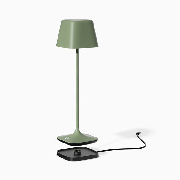 Desky cube cordless rechargeable lamp