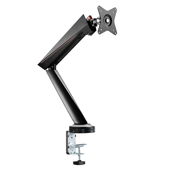 Desky Single LED Gaming Monitor Arm - Desky