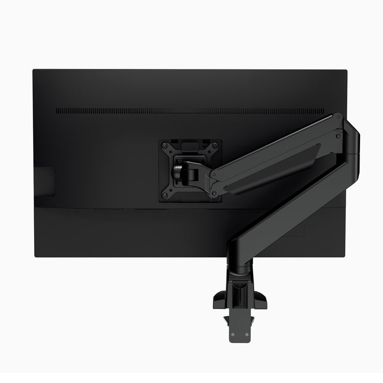 Desky heavy duty single monitor arm black variant 