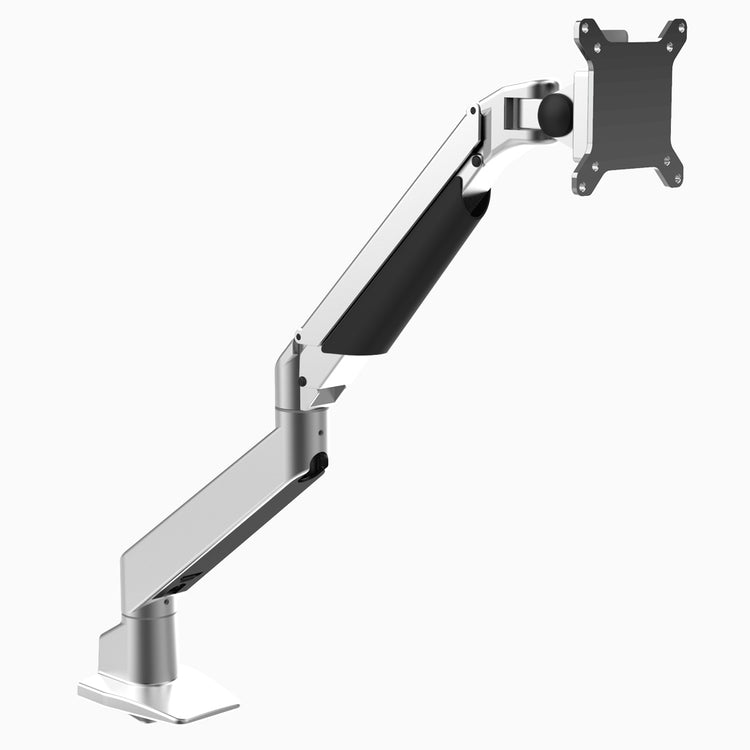 Single monitor arm Desky in silver