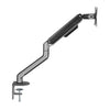 spring mounted space grey monitor arm