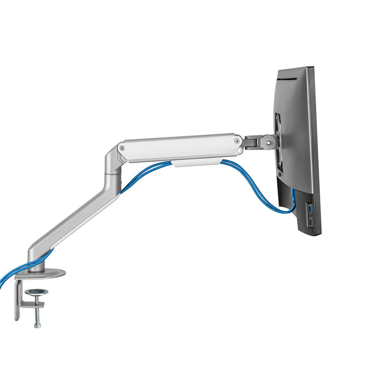 single eco monitor arm cable management