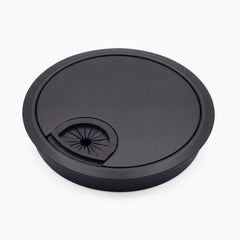 Desky Metal Grommet Cover in Black