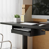 Desky ultra slim drawer in black 