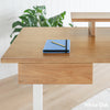Under Desk Drawer White Oak
