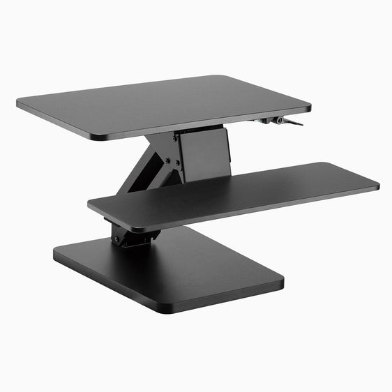 Desky Zero Standing Desk Converter in black