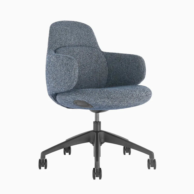 Arco office chair in midnight blue - Desky Australia