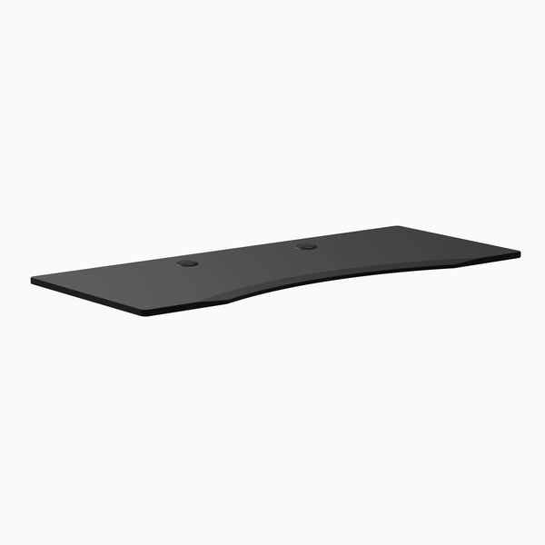Desky Ergo Desk Tops, Black desktop