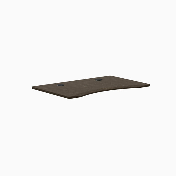 Desky Ergo Desk Tops, Dark Bamboo desktop