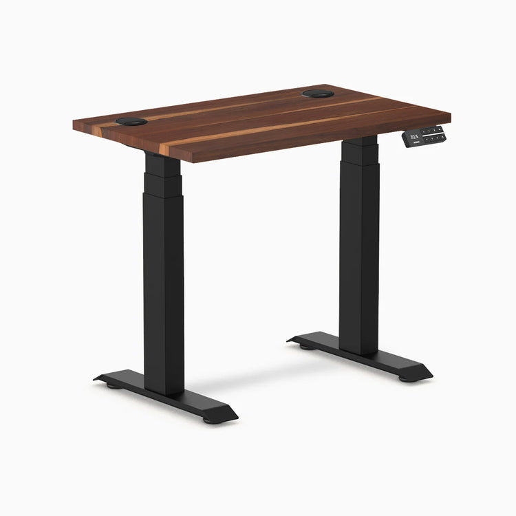 Desky Dual Mini Hardwood Sit Stand Desk