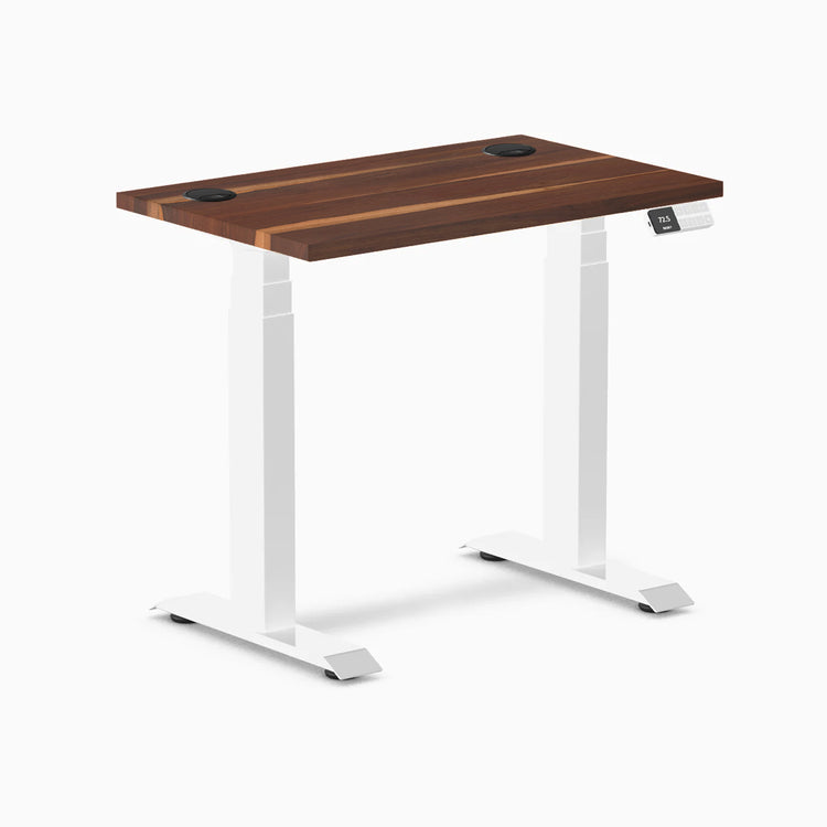 Desky Dual Mini Hardwood Sit Stand Desk