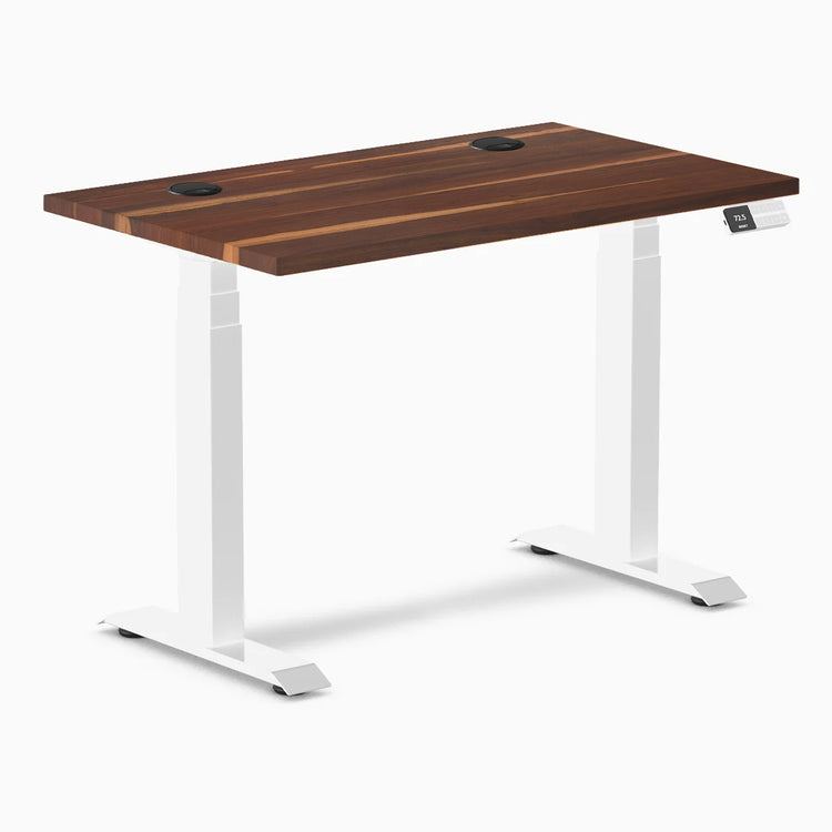 Desky Dual Mini Hardwood Sit Stand Desk