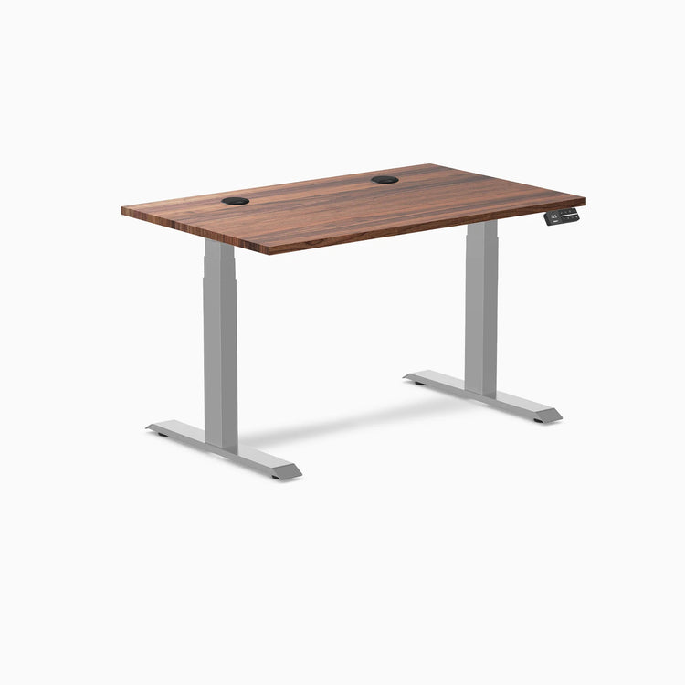 Desky Dual Hardwood Sit Stand Desk