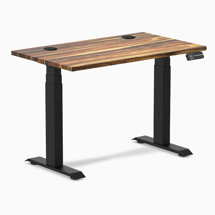Desky Dual Mini Hardwood Sit Stand Desk