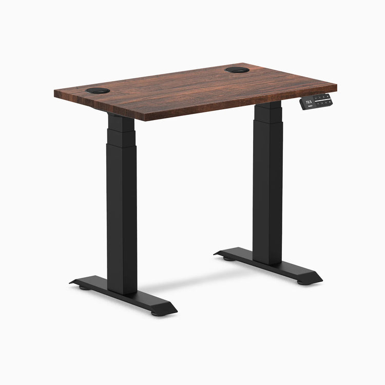 Desky Dual Mini Softwood Sit Stand Desk