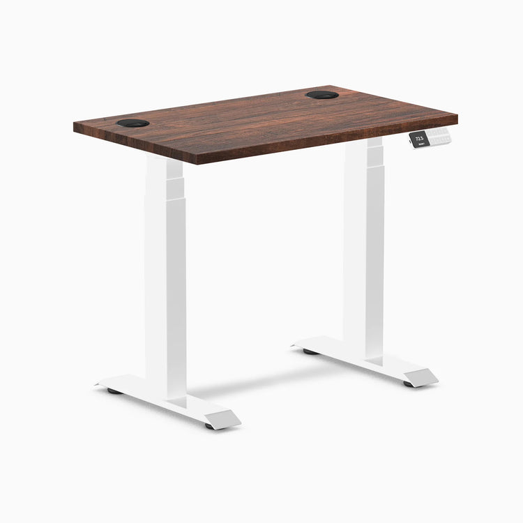 Desky Dual Mini Softwood Sit Stand Desk