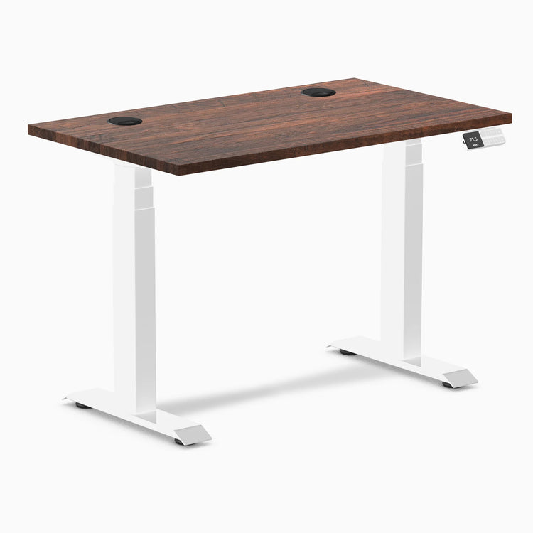 Desky Dual Mini Softwood Sit Stand Desk