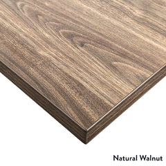 Desky Dual Laminate Sit Stand Desk White-Desky®