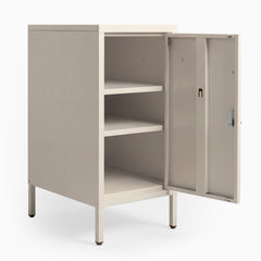 Desky Sidekick Metal Locker Cabinet-Accessories-Desky-Black-Right Opening-Desky® Australia