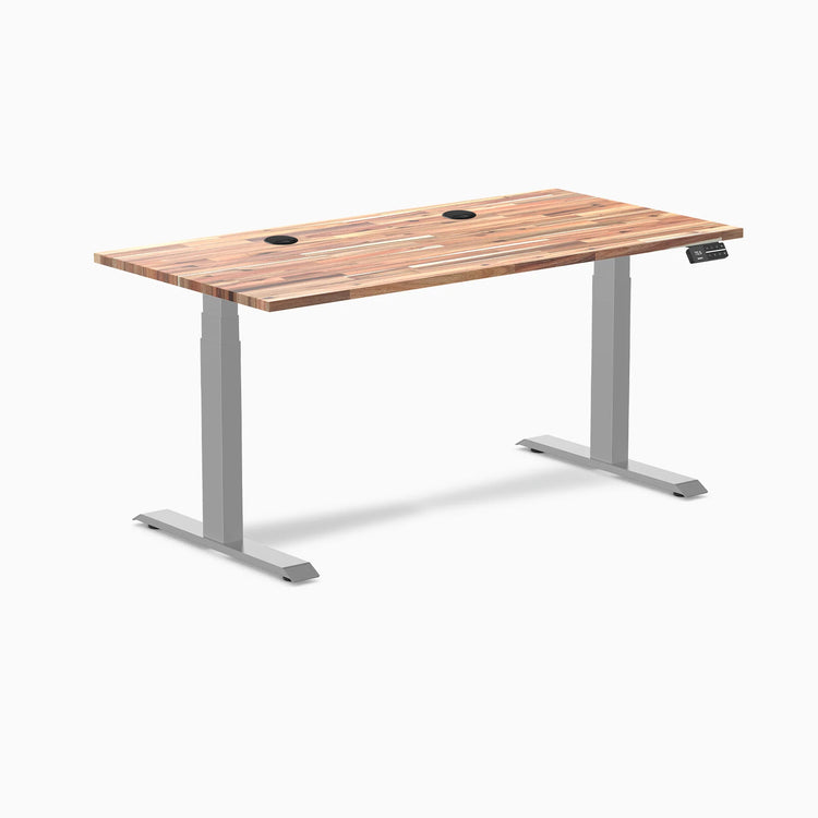 Desky Dual Softwood Sit Stand Desk