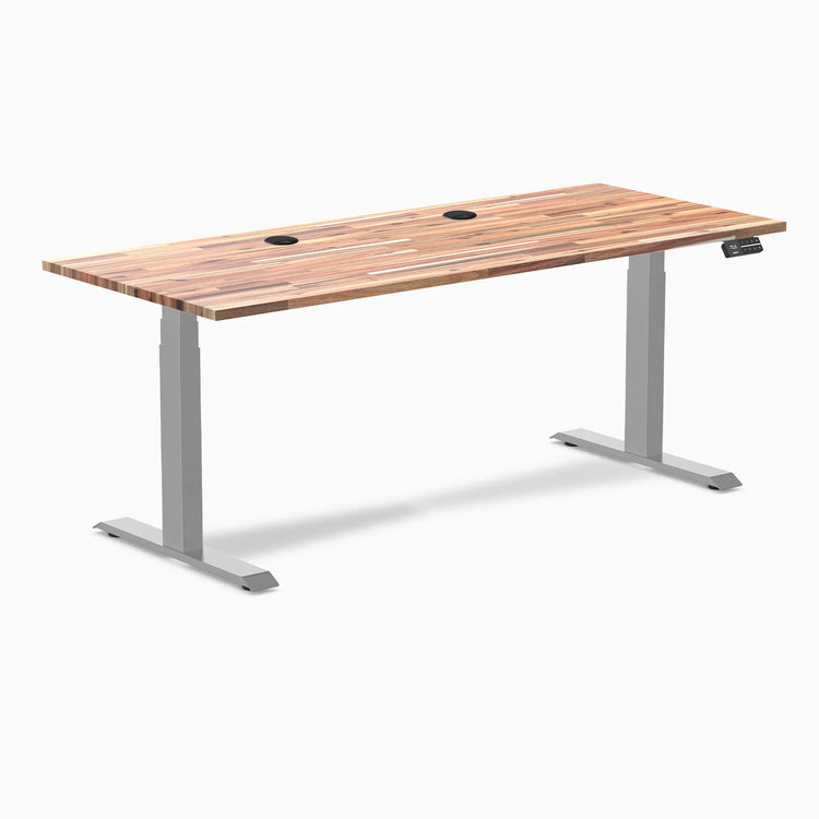 Desky Dual Softwood Sit Stand Desk